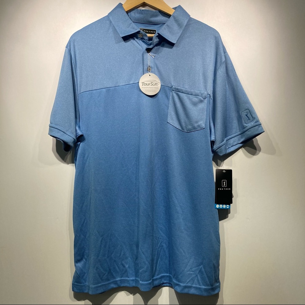 PGA Tour Motionflux Toursoft XL Golf Polo NWT